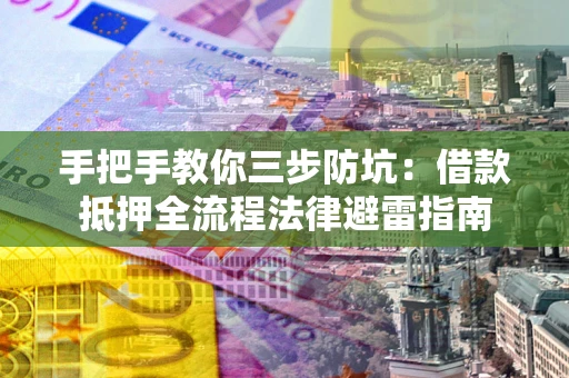 武汉手把手教你三步防坑：借款抵押全流程法律避雷指南
