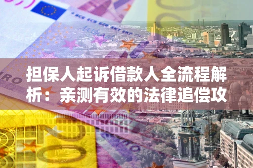 武汉担保人起诉借款人全流程解析：亲测有效的法律追偿攻略