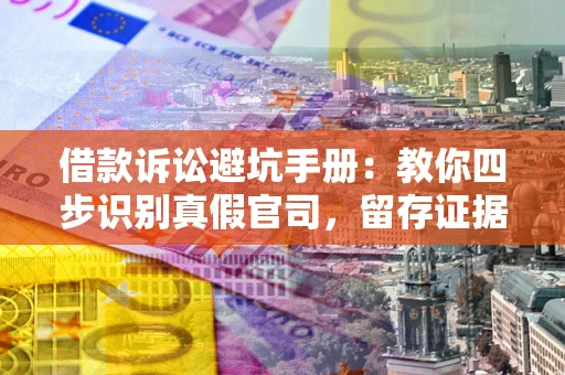 武汉借款诉讼避坑手册：教你四步识别真假官司，留存证据不踩雷