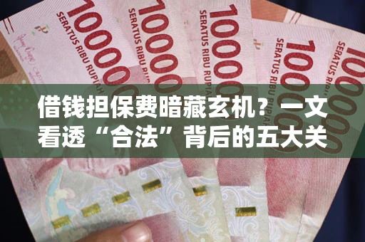 武汉借钱担保费暗藏玄机？一文看透“合法”背后的五大关键陷阱