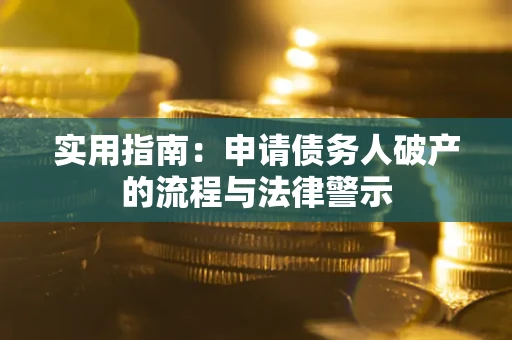 武汉实用指南：申请债务人破产的流程与法律警示