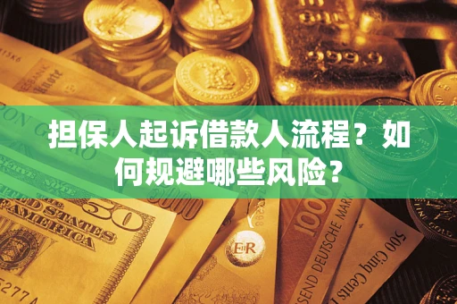 武汉担保人起诉借款人流程？如何规避哪些风险？
